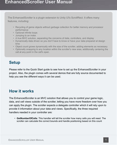 Enhanced User Manual.